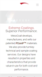 Mobile Screenshot of mesocoat.com